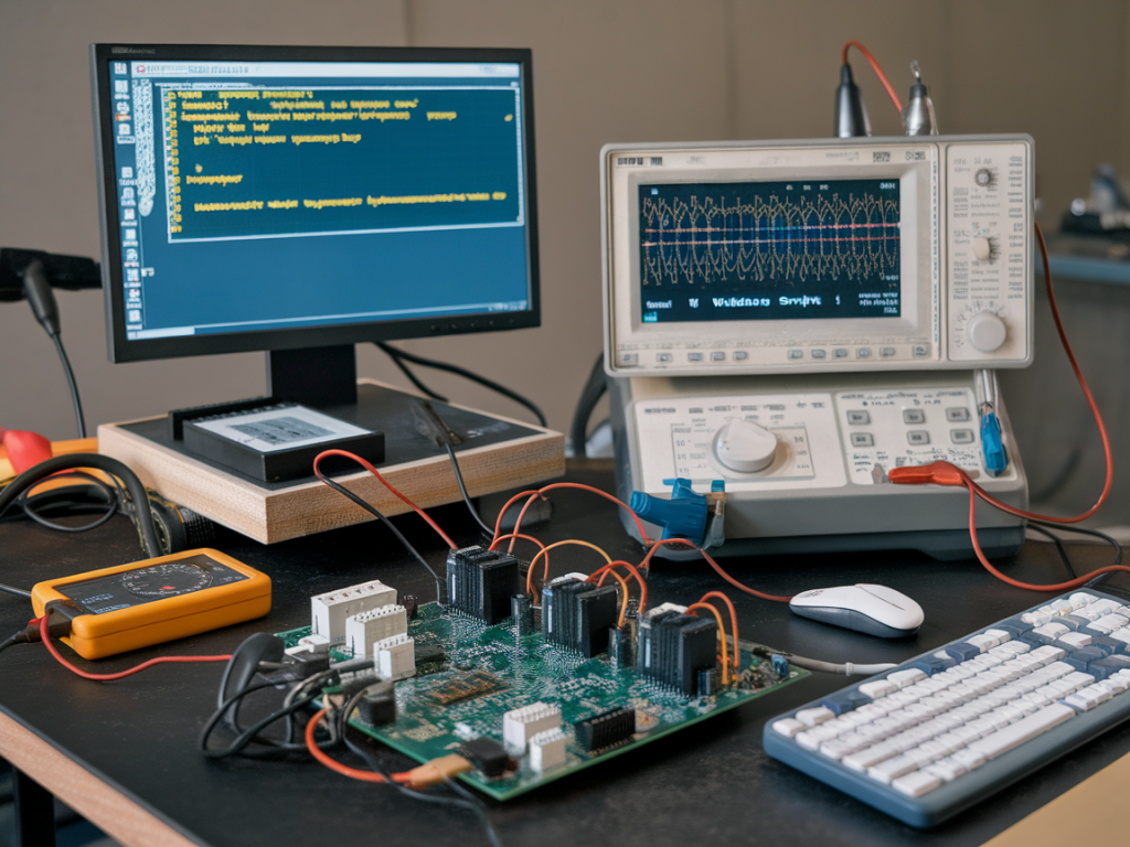 Réussir un entretien technique hardware : checklist de démo avec oscilloscope, banc d'essai et script de validation