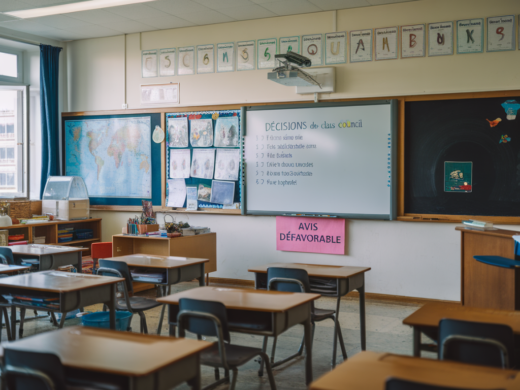 Comprendre les décisions du conseil de classe : décoder avis défavorable